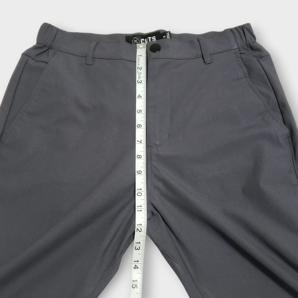 Cuts Clothing Mens AO Jogger Pants Slate Grey Size Small Tech Tapered Chino - Picture 10 of 13